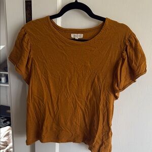 Madewell Flutter Sleeve Top